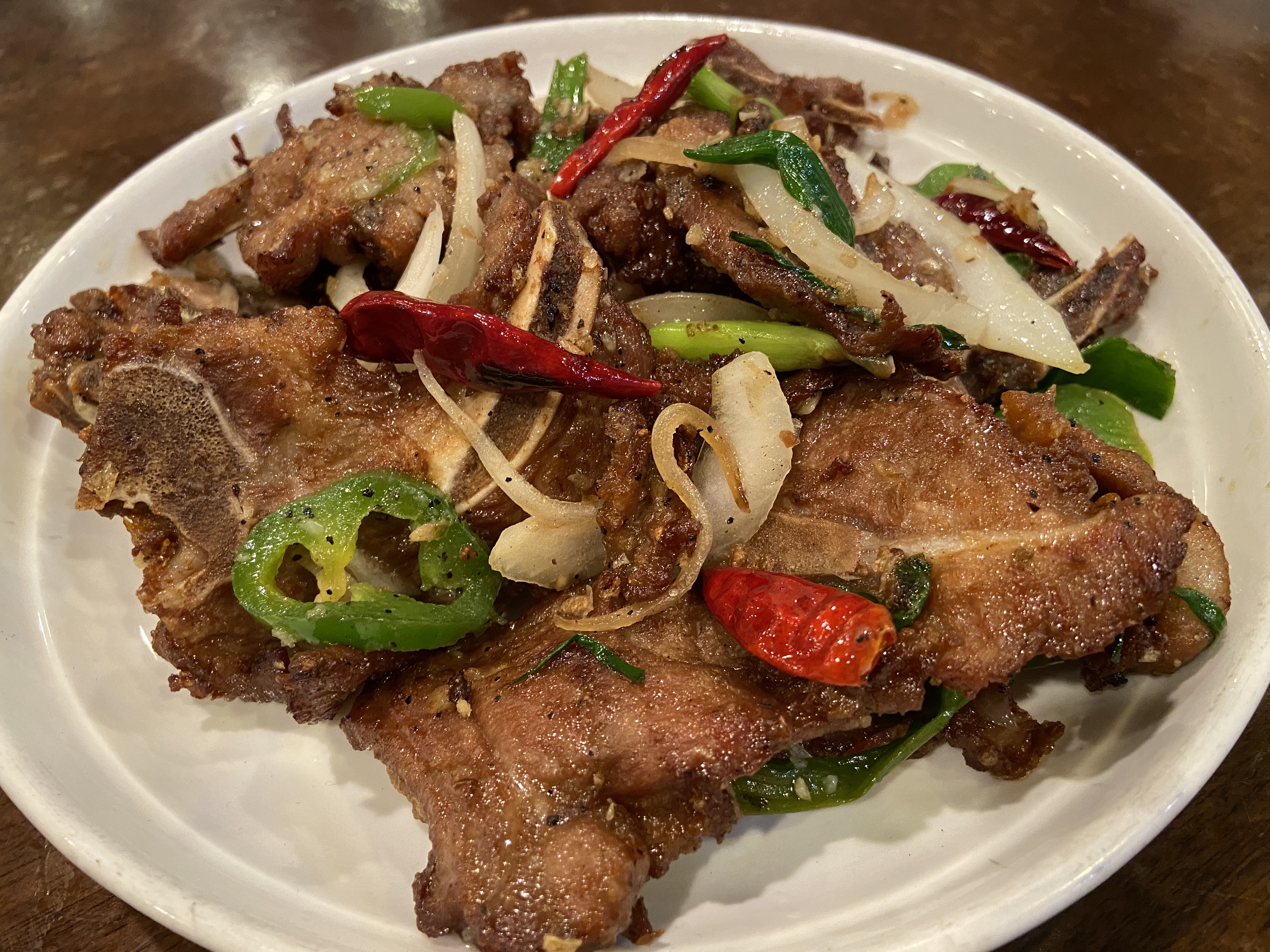 Order Salt and Pepper Spareribs food online from Queen House store, Mountain View on bringmethat.com