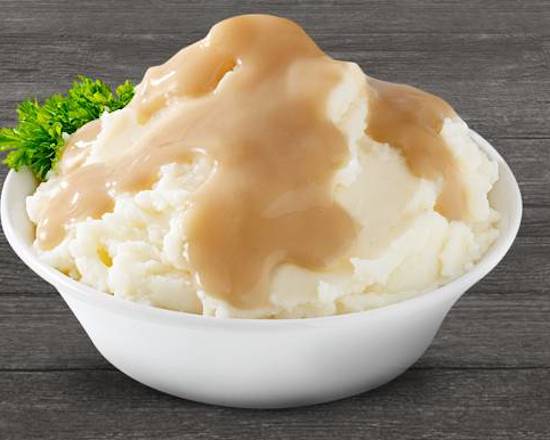 Order Mashed Potatoes with Gravy food online from Brown's Chicken & Pasta store, Northbrook on bringmethat.com
