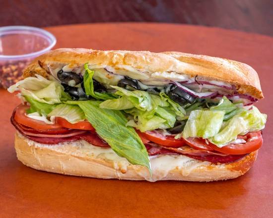 Order Italian Toasted Sub food online from Detroit Pizza Factory store, Battle Ground on bringmethat.com