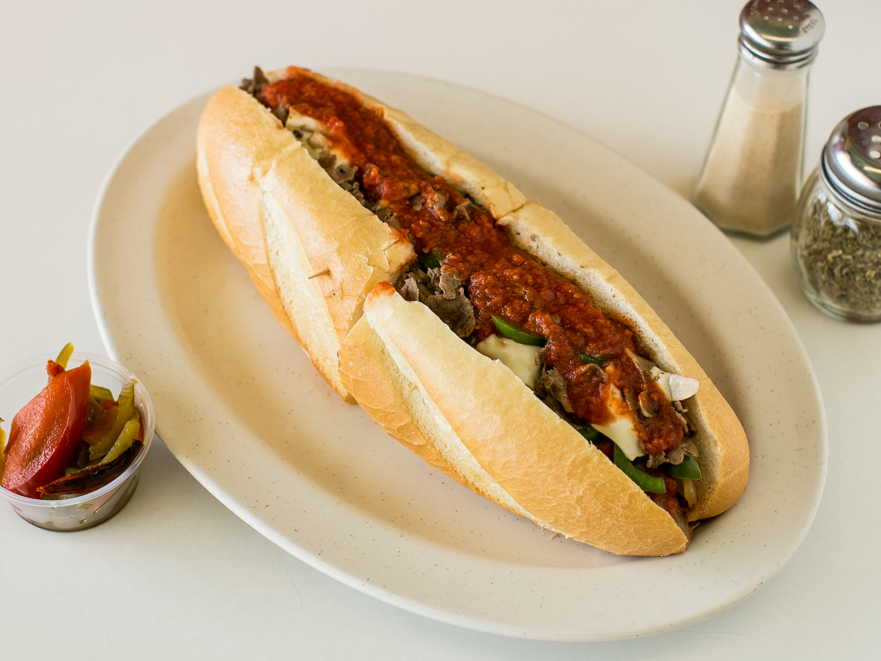 Order Cheesesteak Special Sandwich food online from Little Italy Pizza store, Fort Washington on bringmethat.com