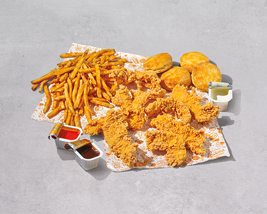 Order 8Pc Handcrafted Tenders Family Meal food online from Popeyes store, Longmont on bringmethat.com