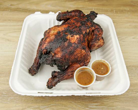 Order WHOLE CHICKEN (POLLO ENTERO) food online from Johns Fried Chicken store, Paramus on bringmethat.com