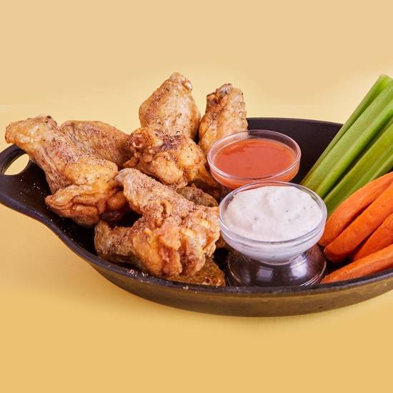 Order Jamaican Jerk Wings food online from Pizzaoki store, Los Angeles on bringmethat.com