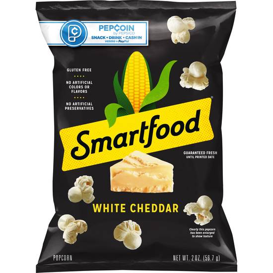 Order Smartfood Popcorn White Cheddar (2 oz) food online from Rite Aid store, Yamhill County on bringmethat.com