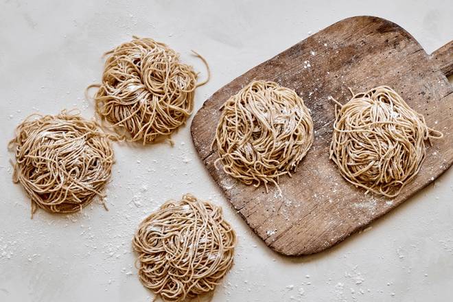 Order Whole Wheat Noodles (uncooked) food online from honeygrow store, Christiana on bringmethat.com