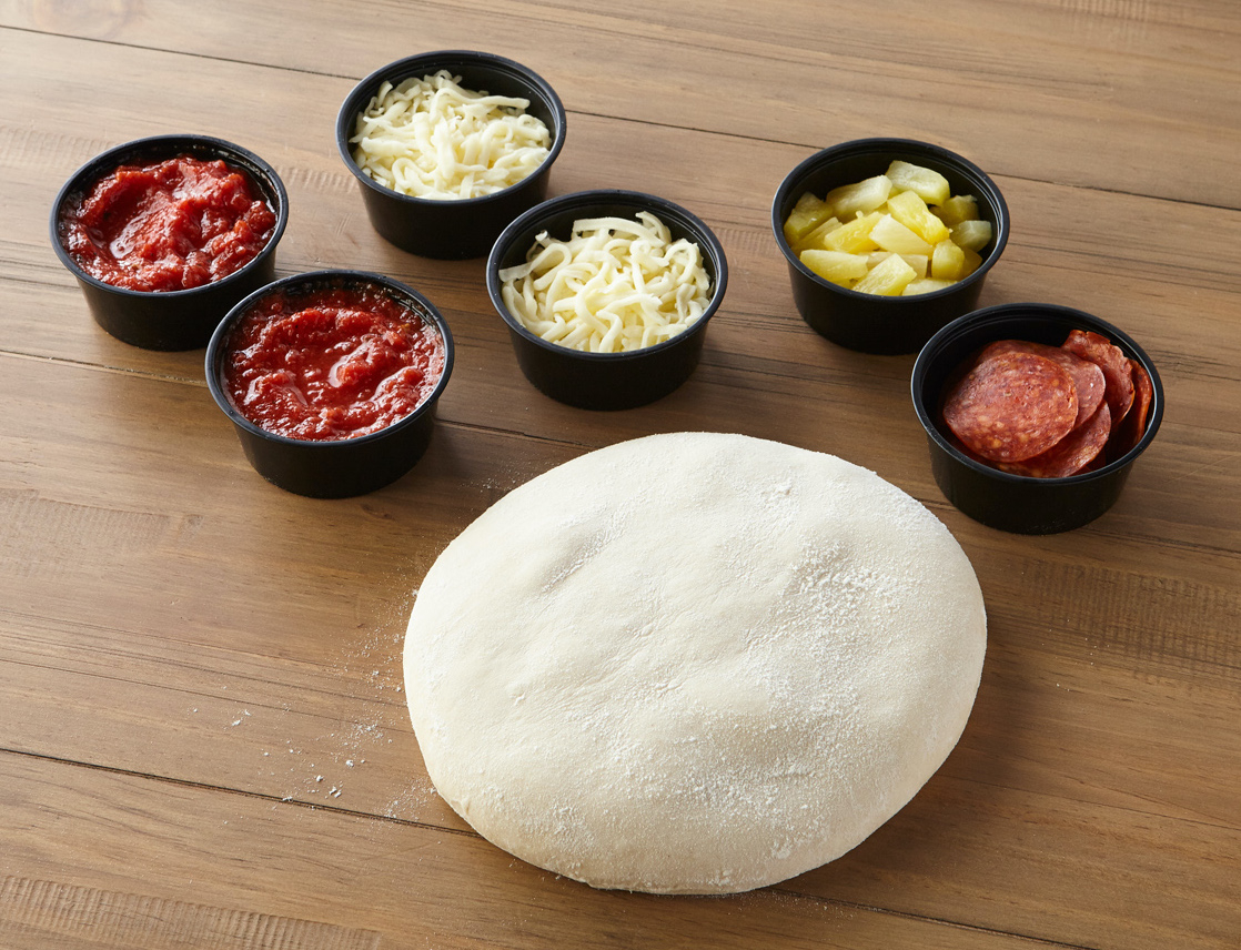 Order Pizza Kit with Two Toppings food online from Johnny New York Style Pizza store, Stockbridge on bringmethat.com