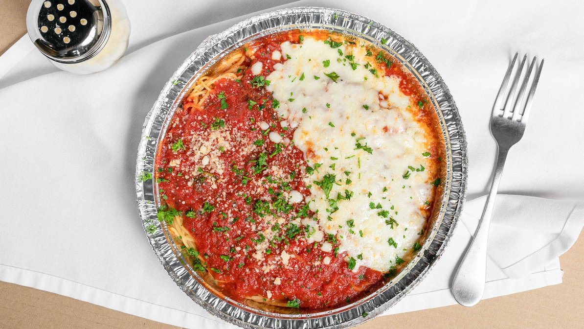 Order Chicken Parmesan food online from Alfredo Pizza store, Los Angeles on bringmethat.com
