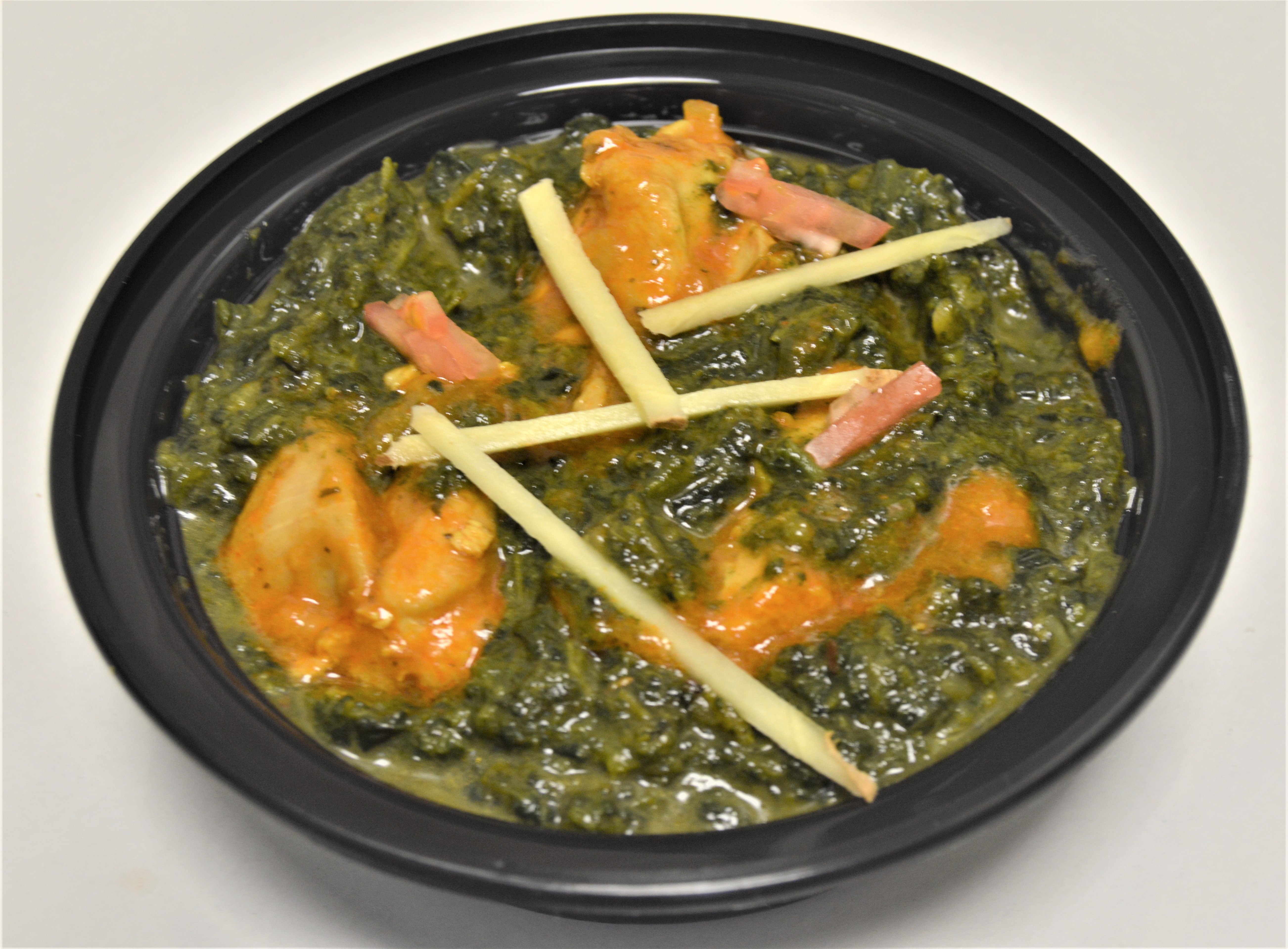 Order 55. Chicken Saag food online from Salt And Pepper Grill Iii store, Washington on bringmethat.com