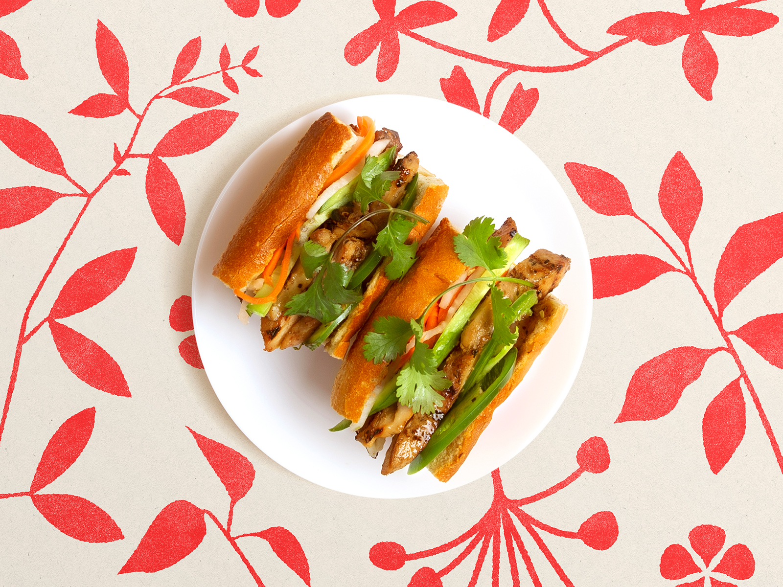 Order Grilled Chicken Banh Mi food online from Vietnamese Vibes store, El Cajon on bringmethat.com