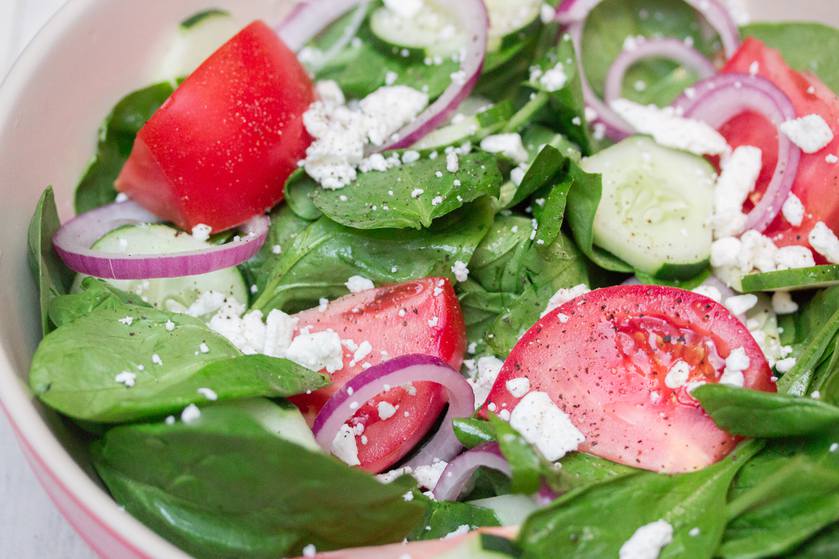 Order Spinach Salad food online from Pizza fino store, Houston on bringmethat.com