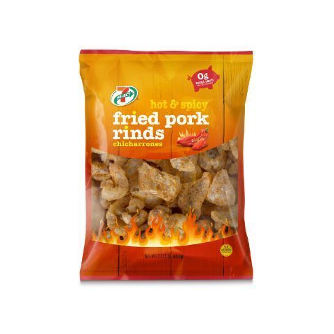Order 7-Select Hot & Spicy Pork Skin 4.5oz food online from 7-Eleven store, DeBary on bringmethat.com