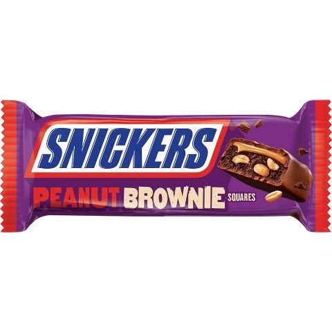 Order Snickers Peanut Brownie Squares 1.2oz food online from 7-Eleven store, Solon on bringmethat.com