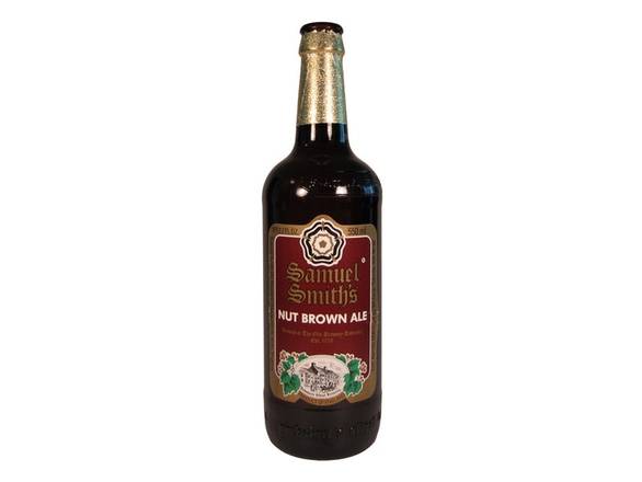 Order Samuel Smith's Nut Brown Ale - 4x 12oz Bottles food online from Royals Liquor store, St. Peters on bringmethat.com