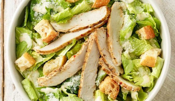 Order Large Chicken Caesar Salad food online from New York Pizza & Pasta store, Pleasant Hill on bringmethat.com