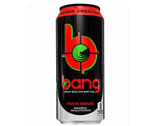 Order Bang /Energy Drink (16.0 oz) -Peach Mango  food online from Abc Discount Store store, San Diego on bringmethat.com