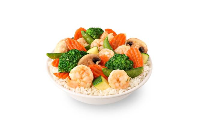 Order SHRIMP AND VEGETABLES food online from Pick Up Stix store, Newport Beach on bringmethat.com