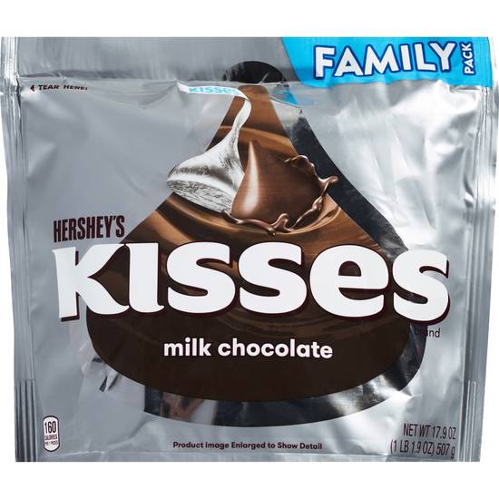 Order Hershey's Kisses Milk Chocolate Family Bag food online from Cvs store, AURORA on bringmethat.com