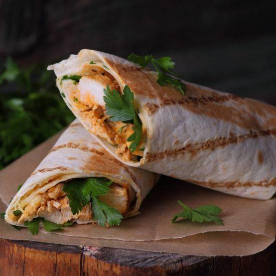 Order Chicken Wrap food online from Sansar Indian Restaurant store, Tracy on bringmethat.com