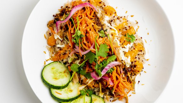 Order BON Jasmine Rice & Quinoa Bowl food online from Bliss Bowl store, New York on bringmethat.com