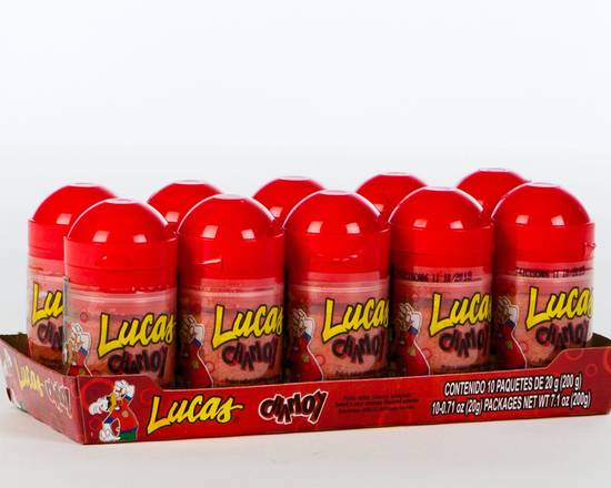 Order Lucas Baby Chamoy (10 pcs) food online from Mayo Candy Shop store, El Centro on bringmethat.com