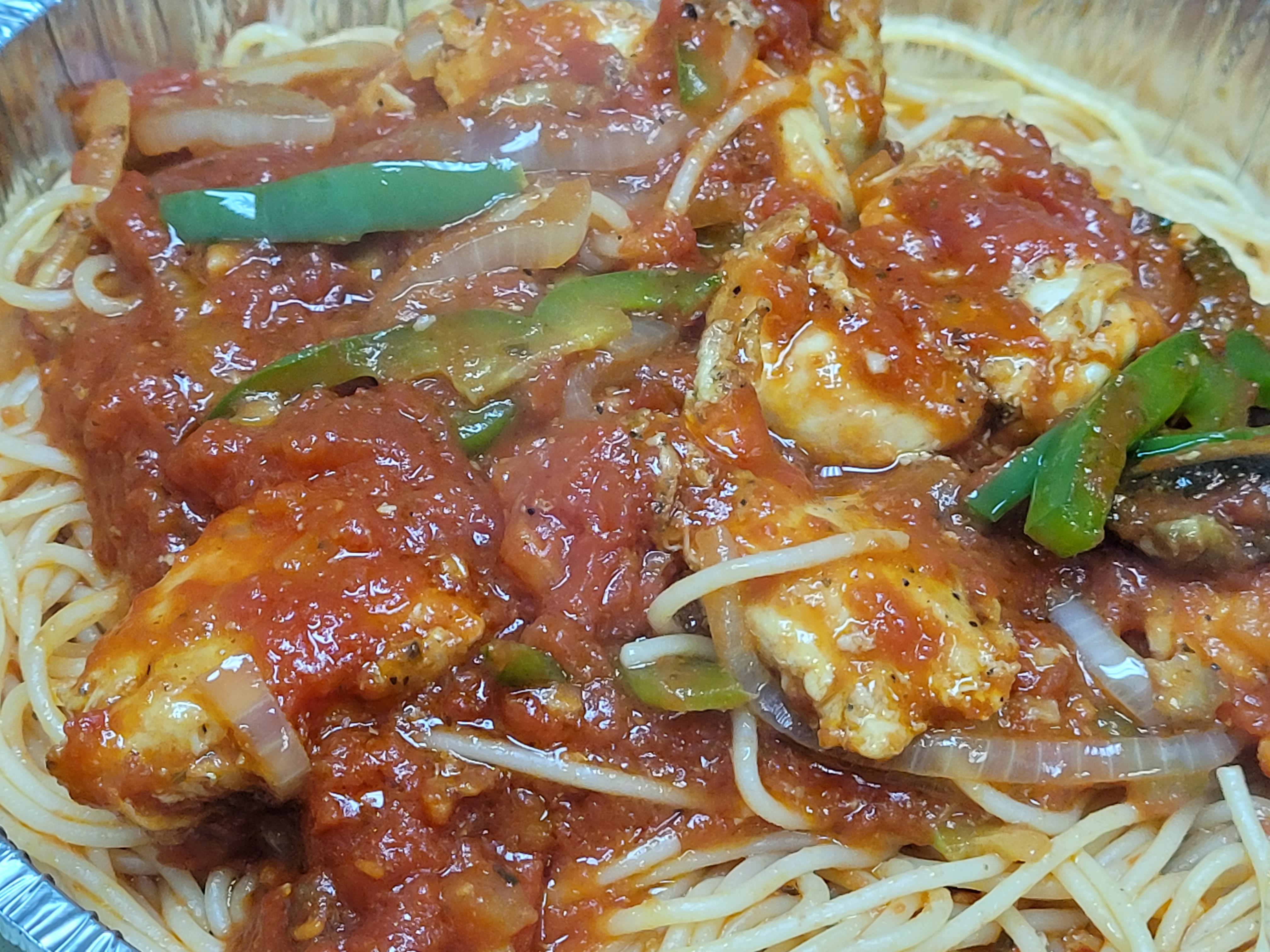 Order Chicken Cacciatore food online from Illianos Pizza store, Clemmons on bringmethat.com