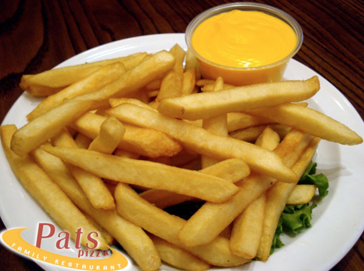 Order Cheese Fries food online from Pat Pizza Family Restaurant store, Wilmington on bringmethat.com