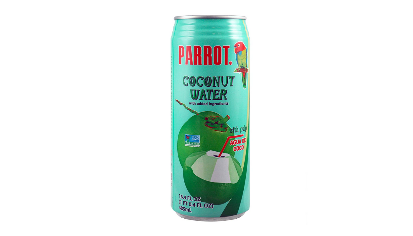 Order Parrot Coconut Water 16.4 oz food online from Village Commons Liquor store, Camarillo on bringmethat.com
