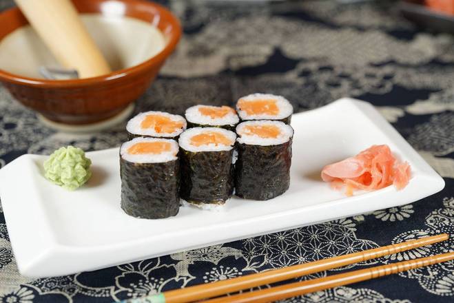 Order Salmon roll food online from Osaka sushi express & fresh fruit smoothies store, Chicago on bringmethat.com
