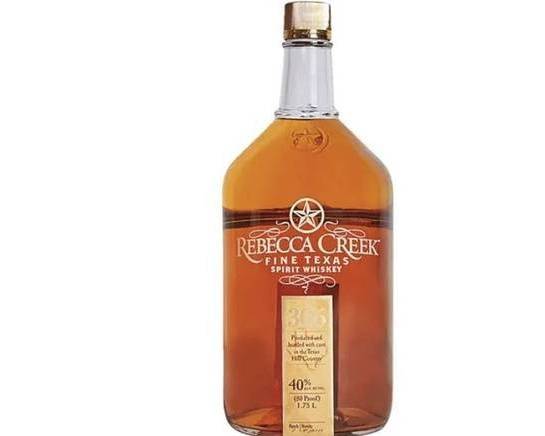 Order Rebecca Creek, 1.75L whiskey (40.0% ABV) food online from Cold Spring Liquor store, Liberty Hill on bringmethat.com