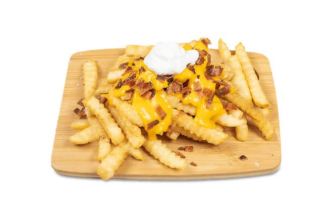 Order Loaded Fries food online from $5 Burgers store, Denver on bringmethat.com