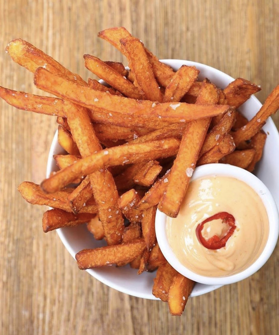 Order Bowl Sweet Potato Fries food online from Banter store, New York on bringmethat.com