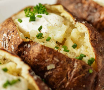 Order Baked Potato food online from May Restaurant store, Frederick on bringmethat.com