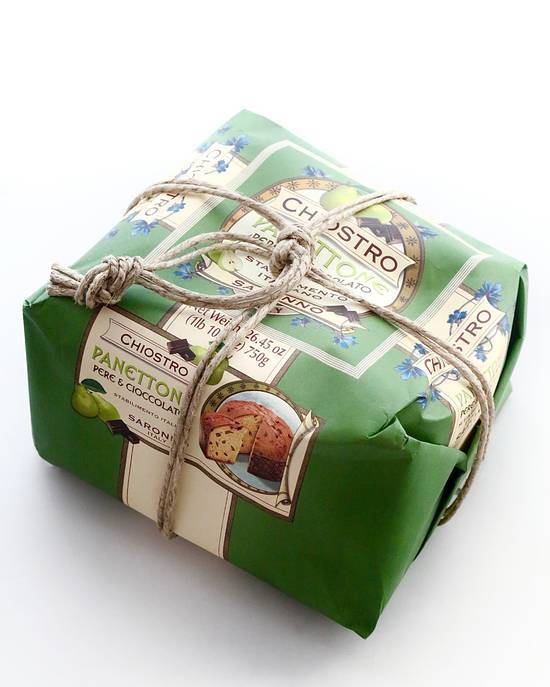 Order Panettone Pear & Chocolate  750 gr food online from Italian Homemade Company store, San Francisco on bringmethat.com