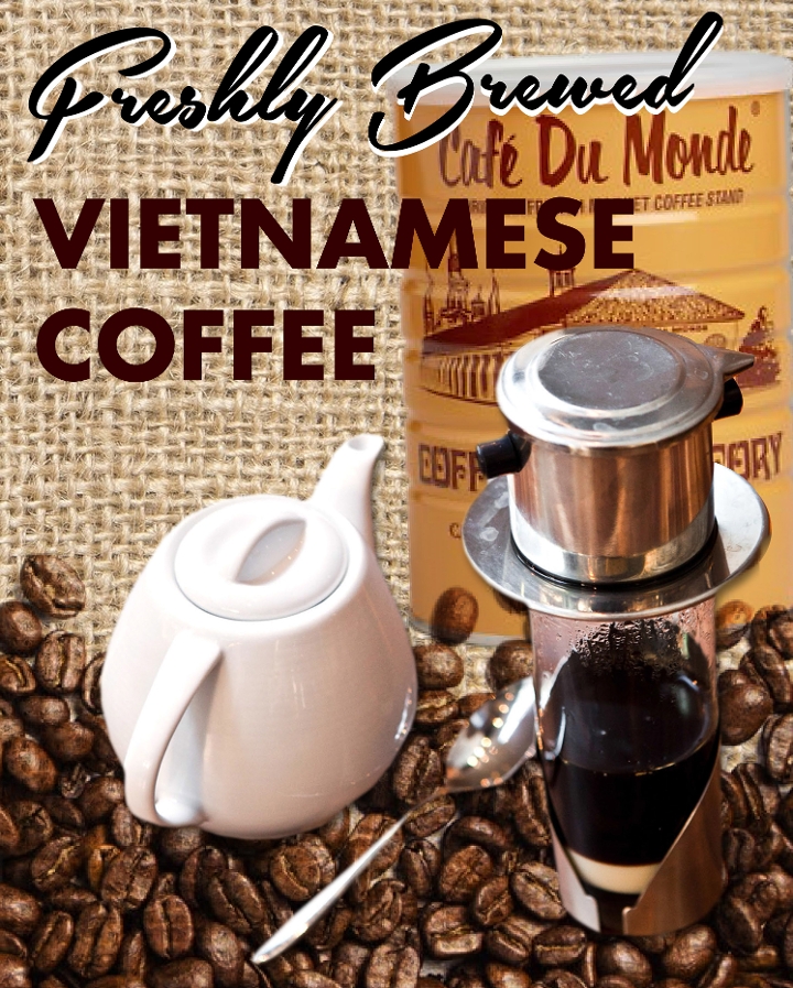 Order Vietnamese Hot Coffee 12oz food online from Saigon Sisters store, Chicago on bringmethat.com