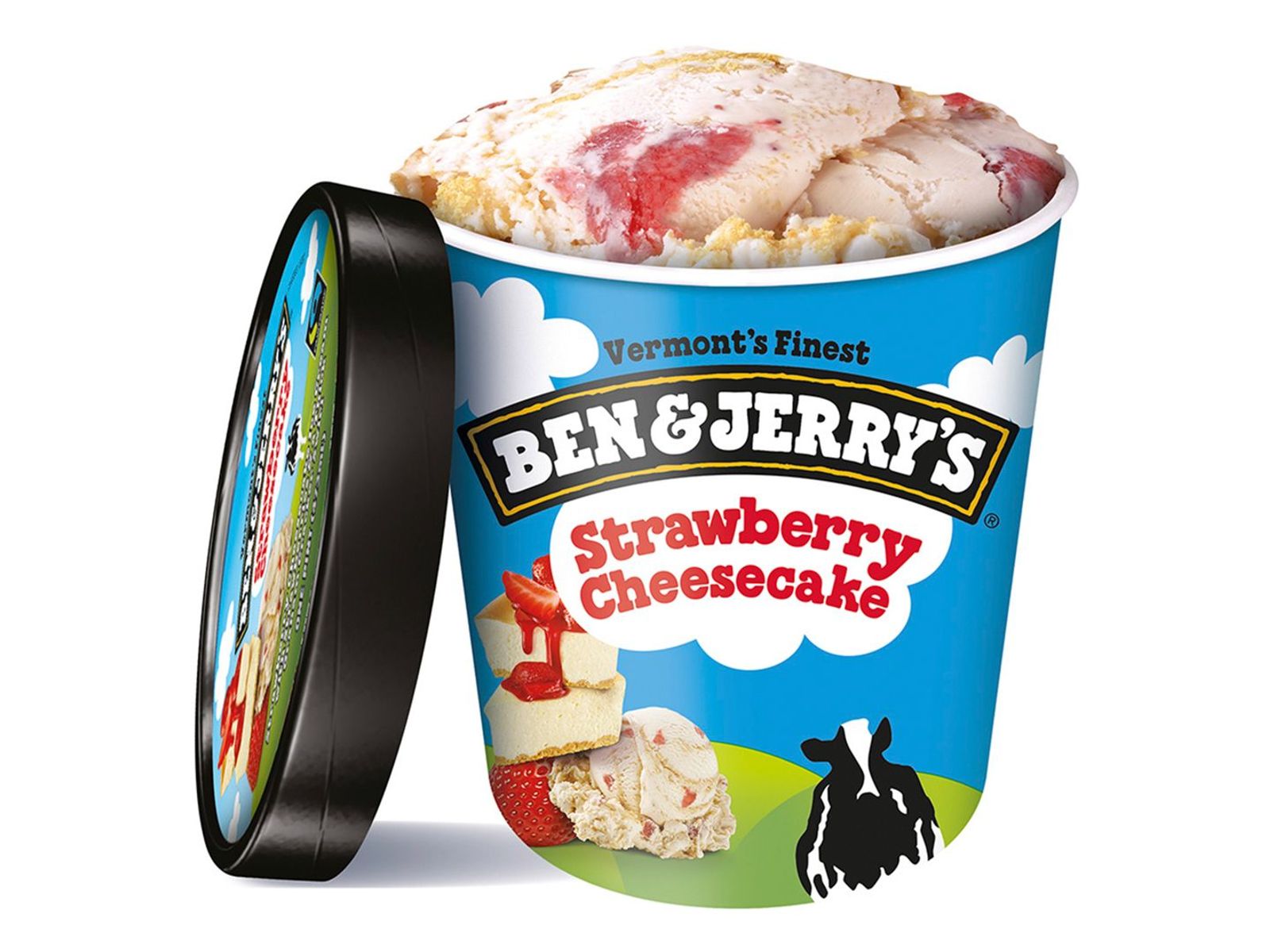 Order Ben & Jerry's Strawberry Cheesecake food online from Arizona Select Ice Cream & Candy Co. store, Phoenix on bringmethat.com