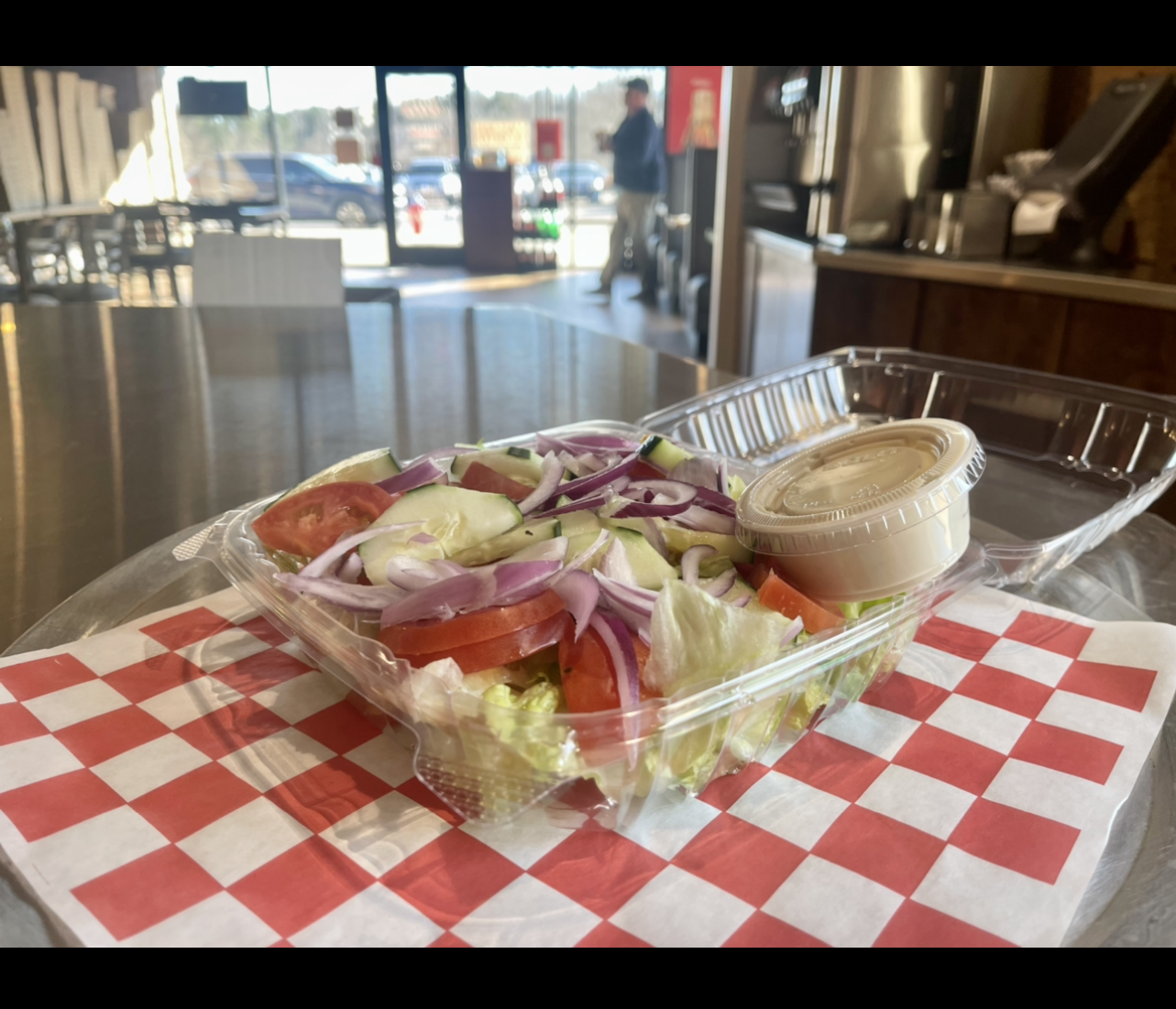 Order House Salad food online from Johnny's Pizza store, Cary on bringmethat.com