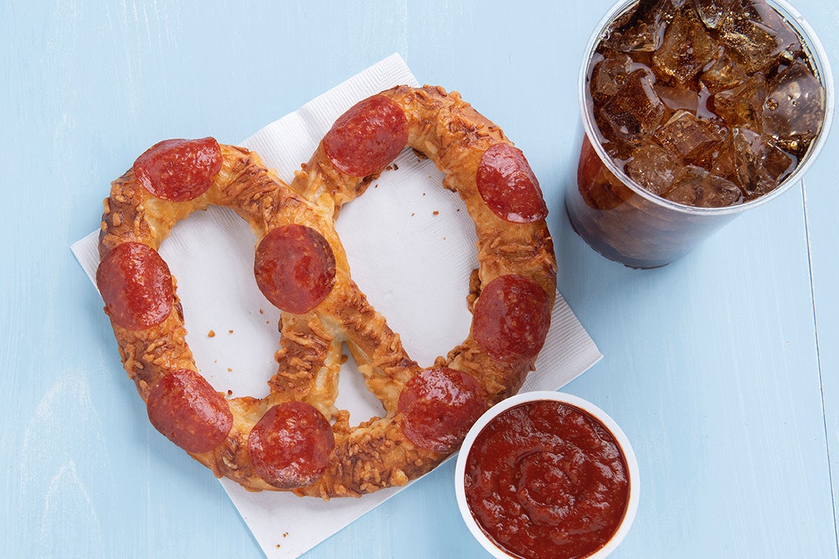 Order Pepperoni Pretzel Bundle food online from Auntie Anne store, North Olmsted on bringmethat.com