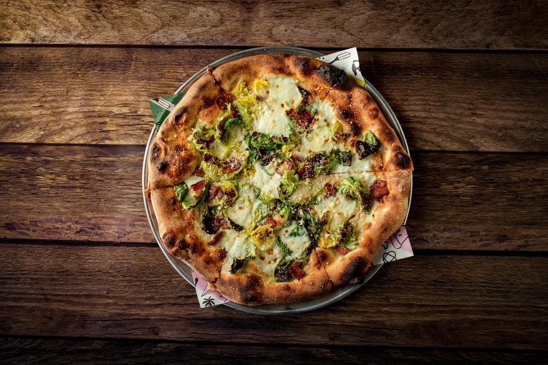 Order BRUSSELS SPROUTS & BACON food online from Pitfire Artisan Pizza store, Los Angeles on bringmethat.com