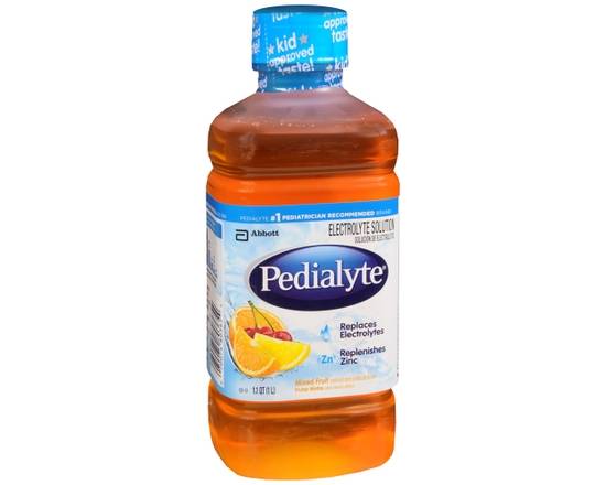 Order Pedialyte Electrolyte Solution Mixed Fruit Flavor food online from Scripx Pharmacy store, Plano on bringmethat.com