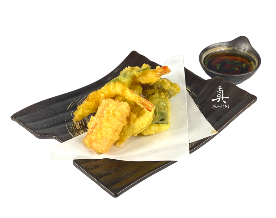 Order Shrimp & Mixed Veggie Tempura food online from Shin ramen store, Los Angeles on bringmethat.com