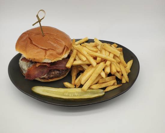 Order Bacon Cheese Burger food online from Hopmonk Tavern store, Sebastopol on bringmethat.com