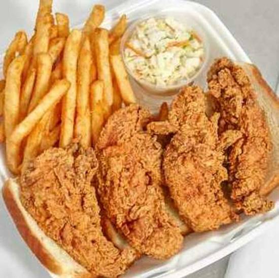 Order LRG TENDER food online from Hook Catch Seafood And Wings store, Baton Rouge on bringmethat.com