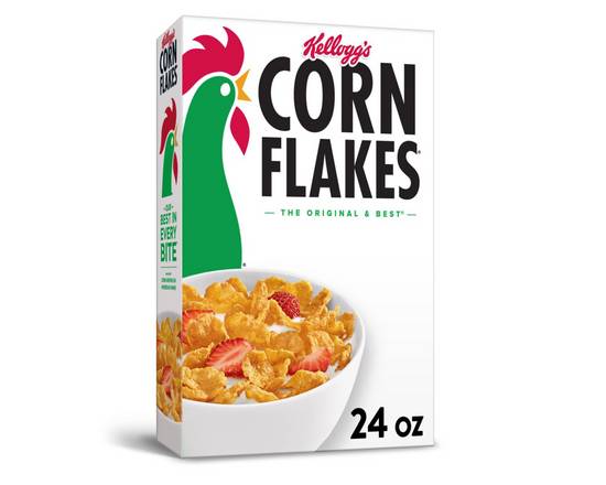 Order Kellogg's Corn Flakes (13.5 oz) food online from Checkout Food Stores #47 store, Houston on bringmethat.com