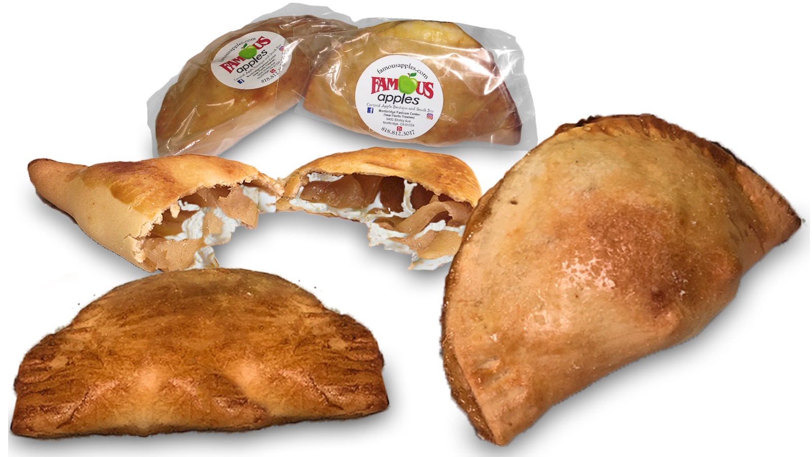 Order Apple ＆ Cream Cheese Empanada food online from Famous Apples store, Los Angeles on bringmethat.com