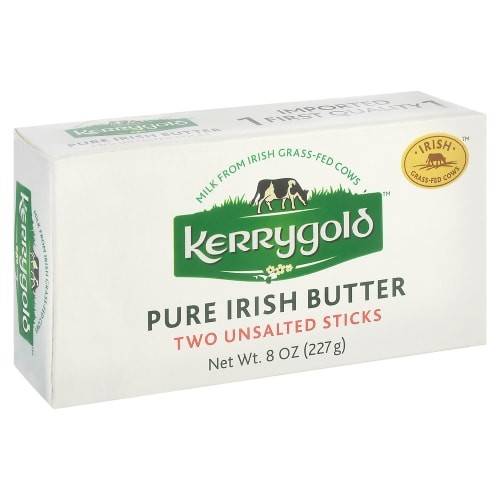Order Kerrygold · Unsalted Pure Irish Butter (8 oz) food online from Safeway store, Menlo Park on bringmethat.com