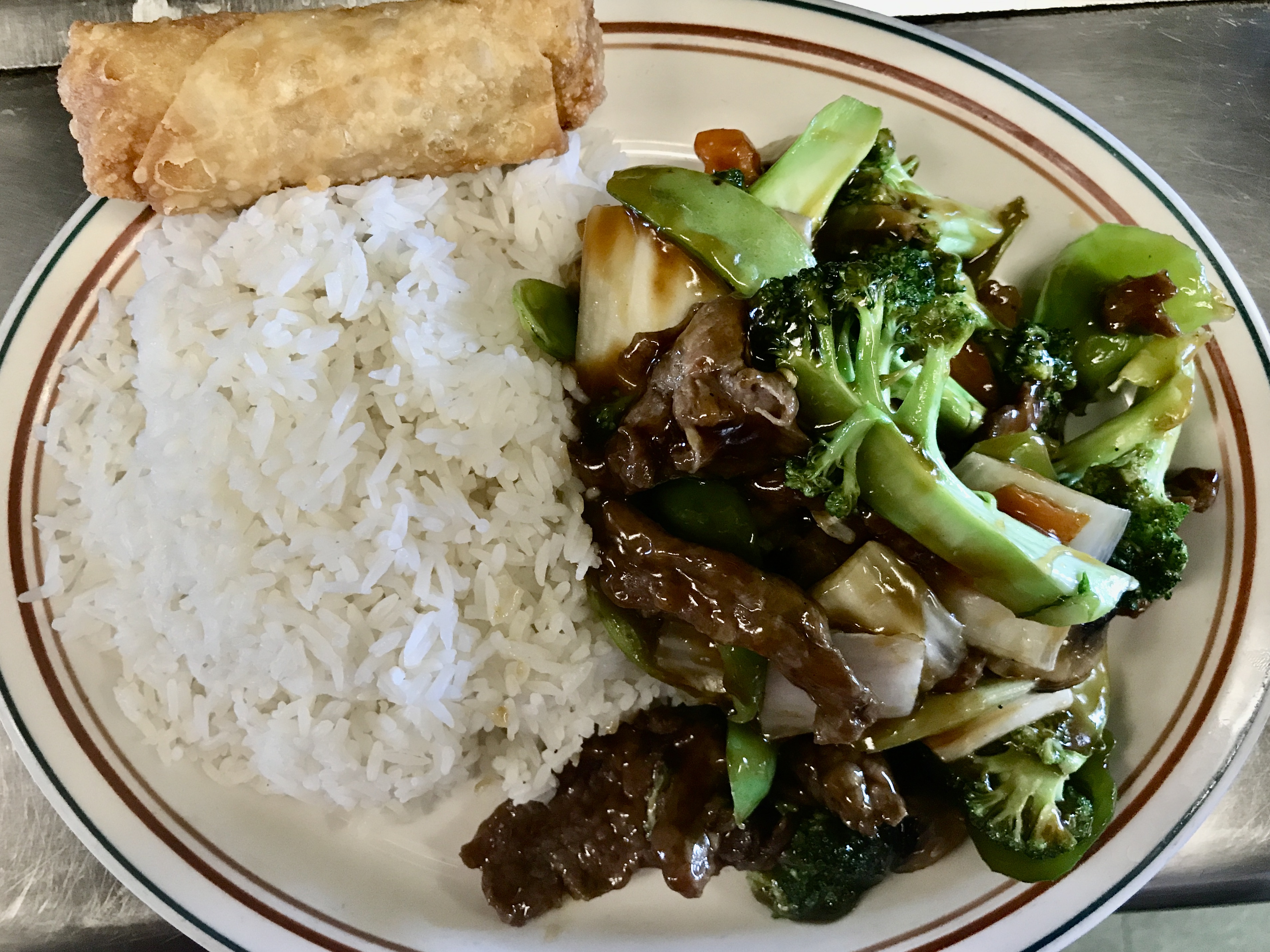 Order D11. Beef with Broccoli food online from Tang's Wok store, Bedford Heights on bringmethat.com