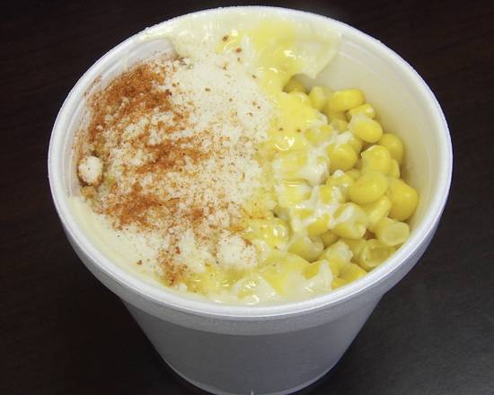 Order Elote in Cup food online from La Nueva Taqueria store, Plainfield on bringmethat.com