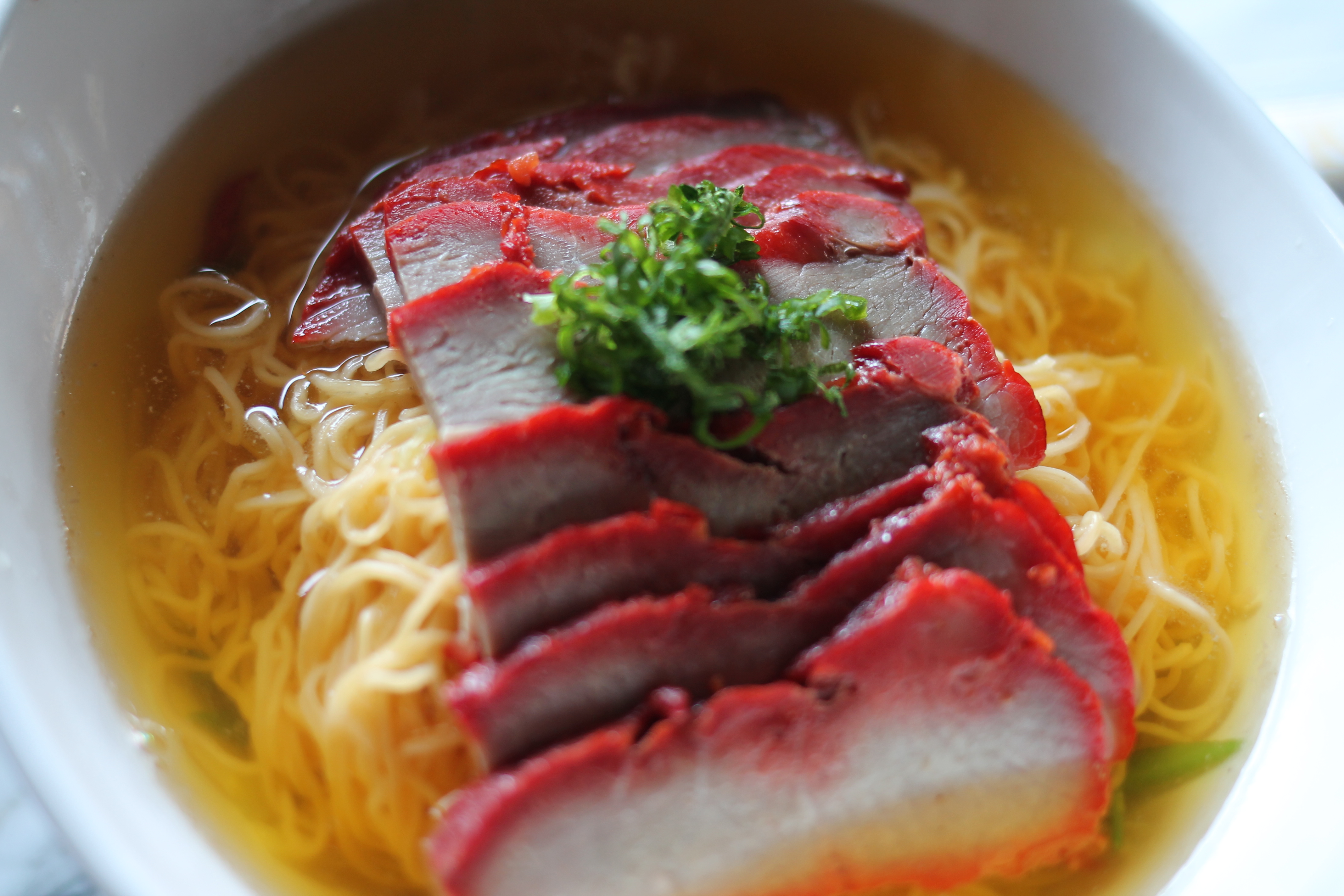 Order Roast Pork noodle soup food online from Rice K - formerly Kitaku store, Astoria on bringmethat.com