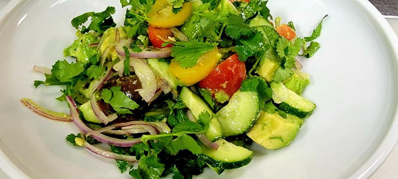 Order Avocado veggie salad  food online from Samarkand Restaurant store, Feasterville on bringmethat.com