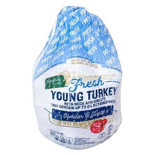 Order Signature Farms · Whole Frozen Turkey (approx 8 lbs) food online from Carrs Express store, Anchorage on bringmethat.com